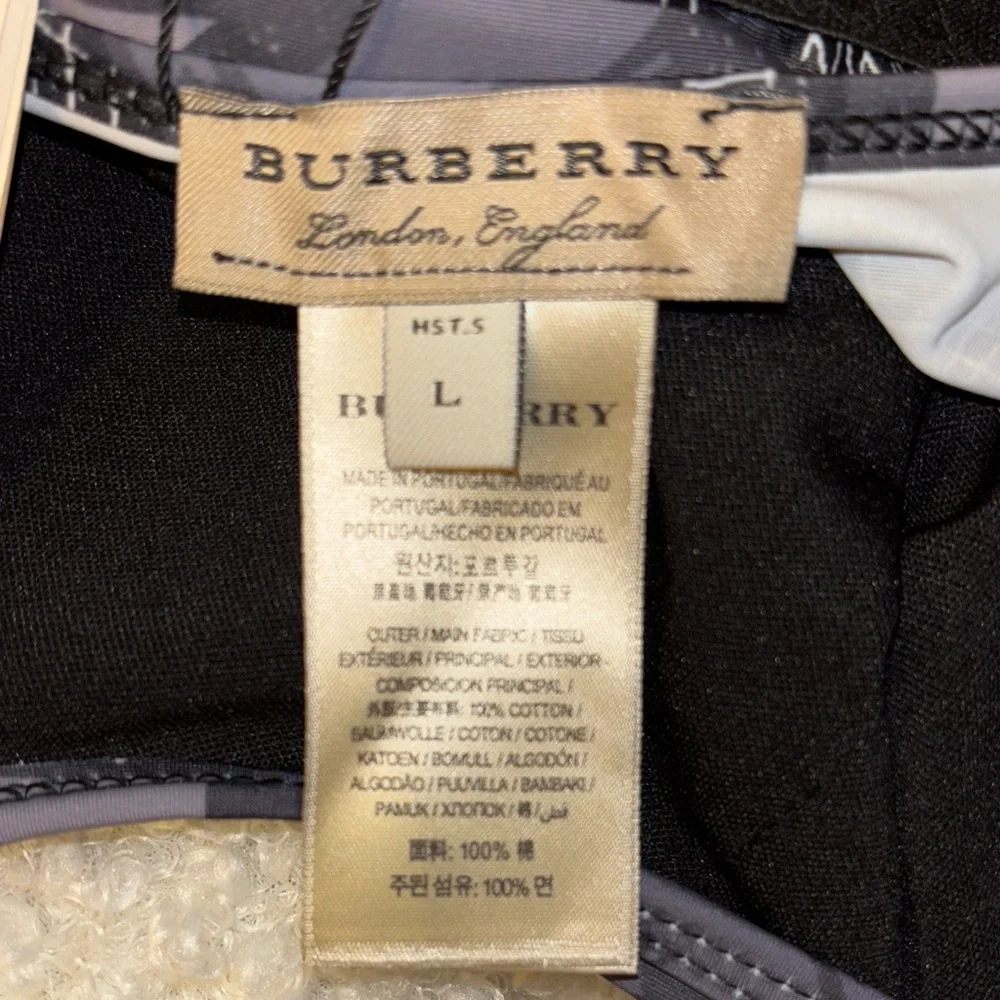 Burberry Monogram Black Sports Bra - Picture 7 of 9